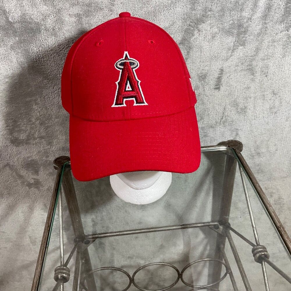 New Era 9Forty cap hat Los Angeles Angels adult OS Red Adj. Hook n Loop